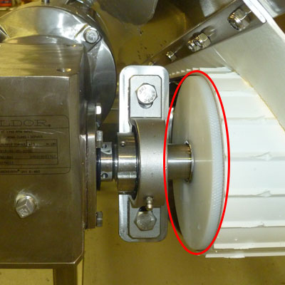 Potato Conveyor Drive Roller - Knurled-image