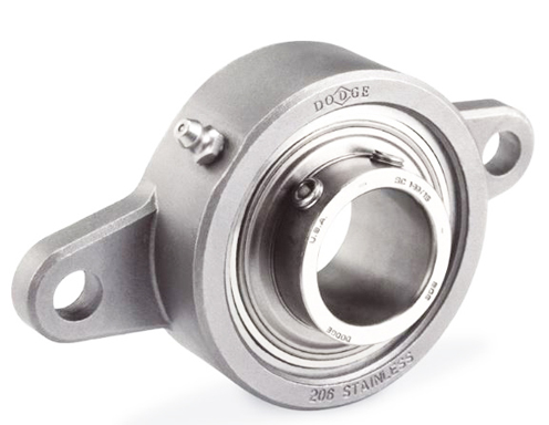 Bearing 1.0in Set Screw 2 Bolt Flange-image
