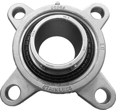 Bearing 2.0in Set Screw 4 Bolt Flange-image