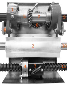 Stirrer Gearbox Diagram-image