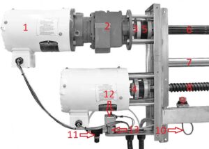 Stirrer Shaft Drive Diagram-image